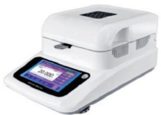 NM white Moisture Tester 300g capacity With 5 Inch HD Color Touch Screen For Chemical Moisture Measurement