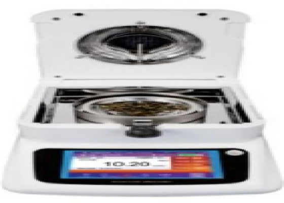 NM white Moisture Tester 300g capacity With 5 Inch HD Color Touch Screen For Chemical Moisture Measurement