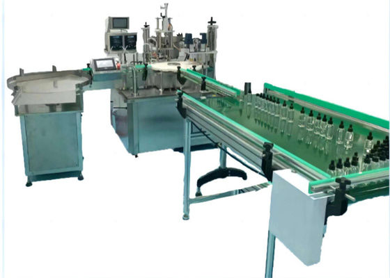 MY-GZX-DYP ± 0.5~1% Good Quality servo quantitative Dropper Bottle Filling And Capping line Machine 10-50ml Production Line