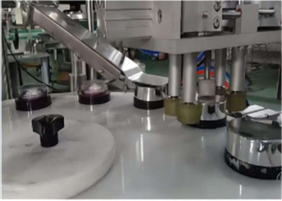 MY-GZJ-RGAutomatic  Hot Cold Filling Production machine Line ± 1% For Cream Bottle Packaging 20-50 Bottles/minute